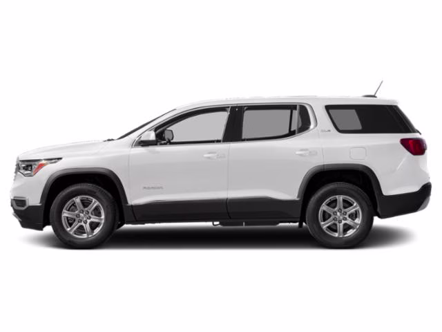 2019 SUMMIT WHITE GMC Acadia SLE FWD FWD 4DR SLE W/SLE-1