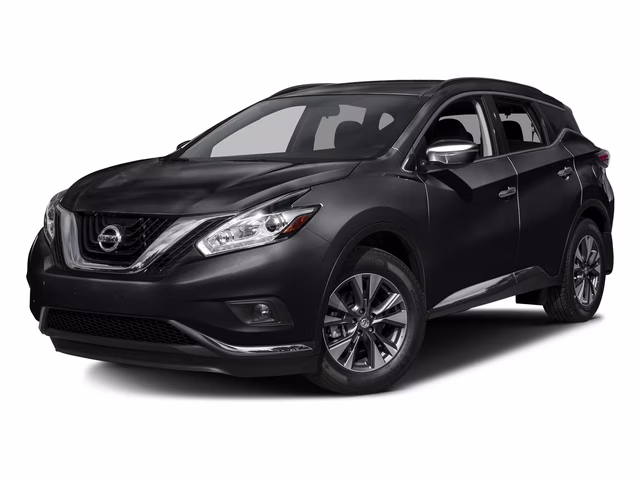 2016 MAGNETIC BLACK METALLIC Nissan Murano S AWD AWD 4DR S