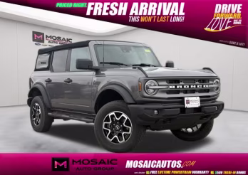 2022 Gray Metallic Ford Bronco Big Bend 4X4 SUV
