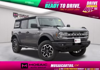 2022 Gray Metallic Ford Bronco Big Bend 4X4 SUV