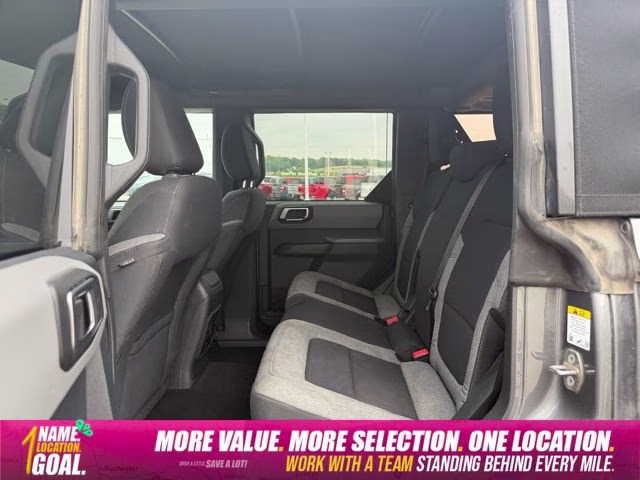 2022 Gray Metallic Ford Bronco Big Bend 4X4 SUV