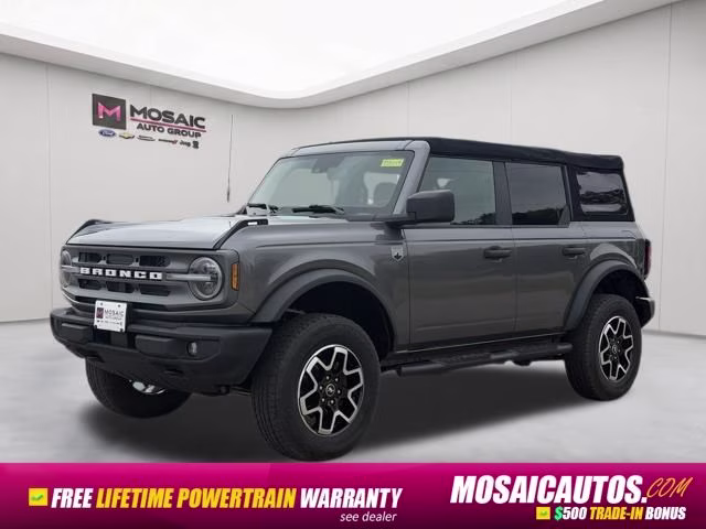 2022 Gray Metallic Ford Bronco Big Bend 4X4 SUV