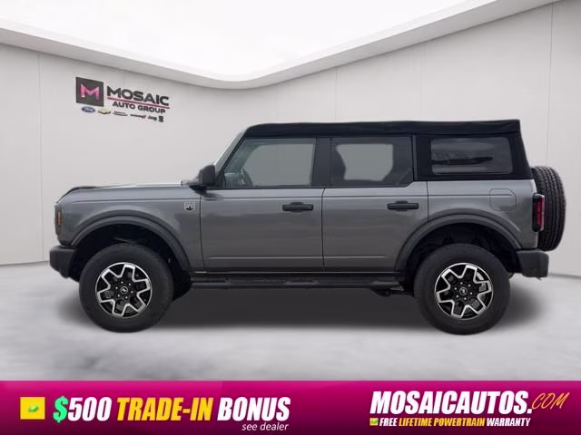 2022 Gray Metallic Ford Bronco Big Bend 4X4 SUV