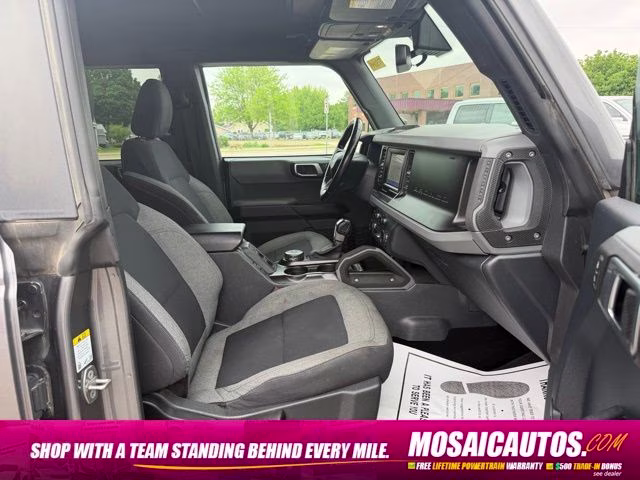 2022 Gray Metallic Ford Bronco Big Bend 4X4 SUV