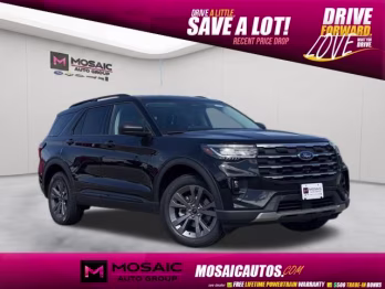 2026 Agate Black Metallic Ford Explorer Active 4X4 SUV