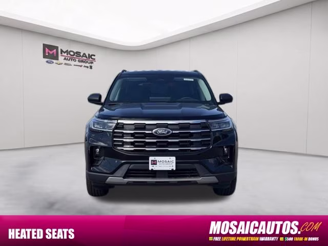 2026 Agate Black Metallic Ford Explorer Active 4X4 SUV