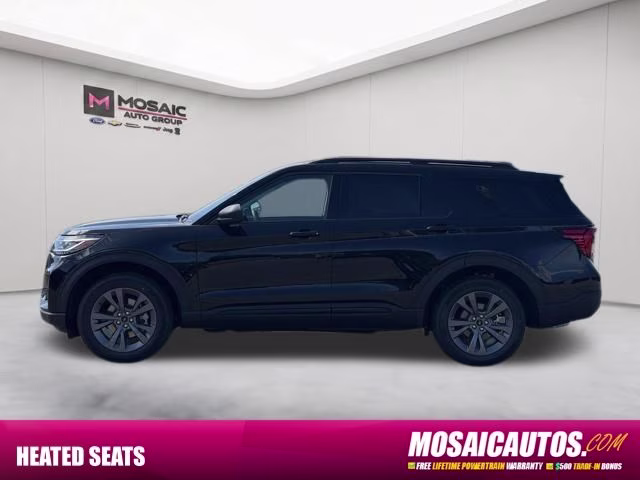 2026 Agate Black Metallic Ford Explorer Active 4X4 SUV