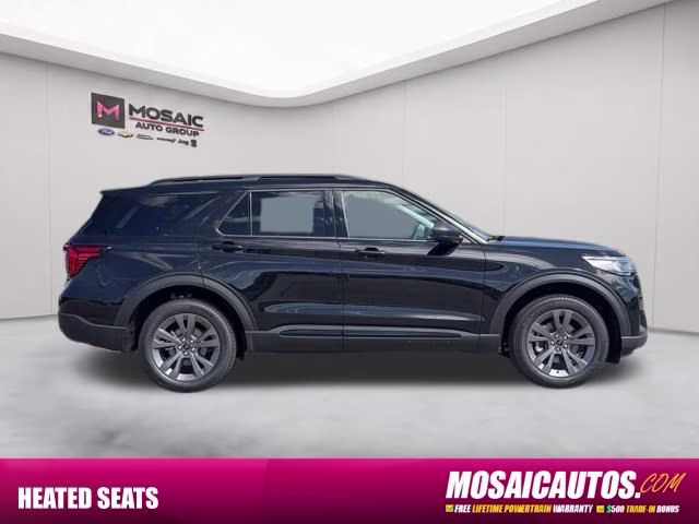 2026 Agate Black Metallic Ford Explorer Active 4X4 SUV