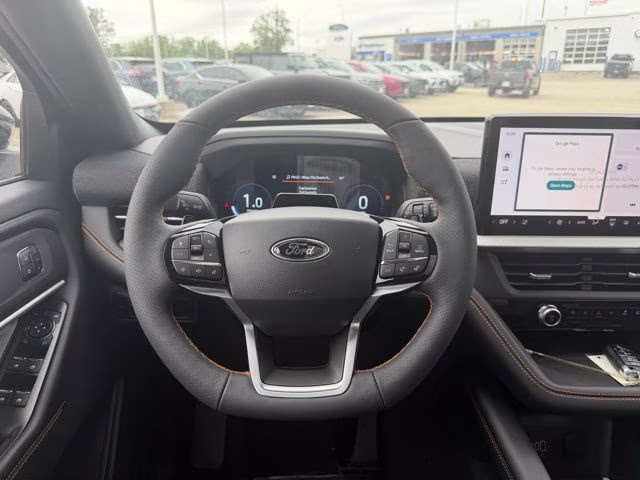 2026 Star White Metallic Tri-Coat Ford Explorer Tremor 4X4 SUV