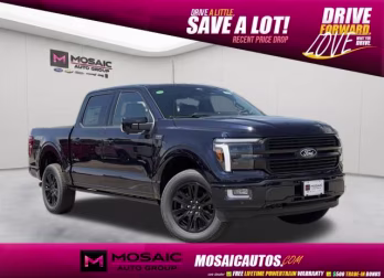 2026 Antimatter Blue Metallic Ford F-150 Platinum 4X4 Truck