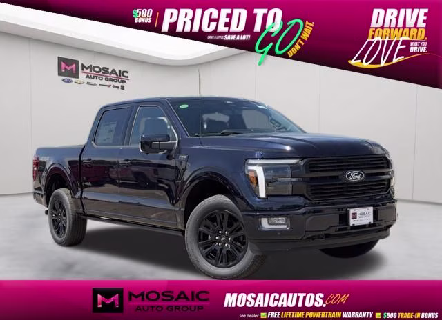 2026 Antimatter Blue Metallic Ford F-150 Platinum 4X4 Truck