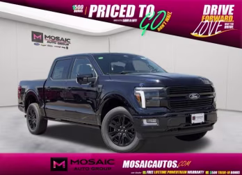 2026 Antimatter Blue Metallic Ford F-150 Platinum 4X4 Truck