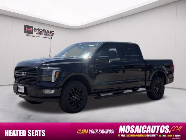 2026 Antimatter Blue Metallic Ford F-150 Platinum 4X4 Truck