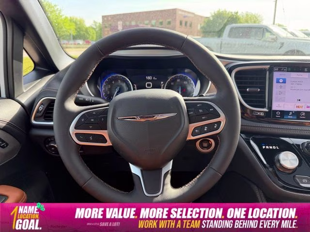 2025 Bright White Clearcoat Chrysler Pacifica Pinnacle AWD Van