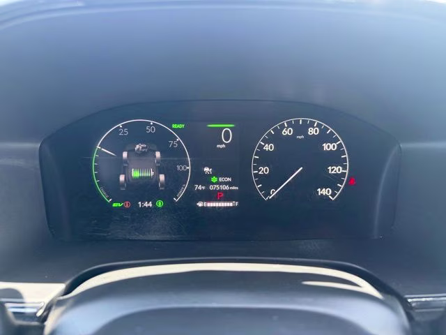 2024 Blue Honda CR-V Hybrid Sport-L AWD SUV