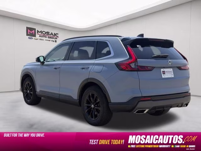 2024 Blue Honda CR-V Hybrid Sport-L AWD SUV
