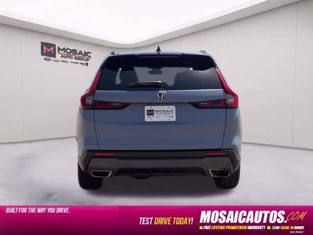2024 Blue Honda CR-V Hybrid Sport-L AWD SUV