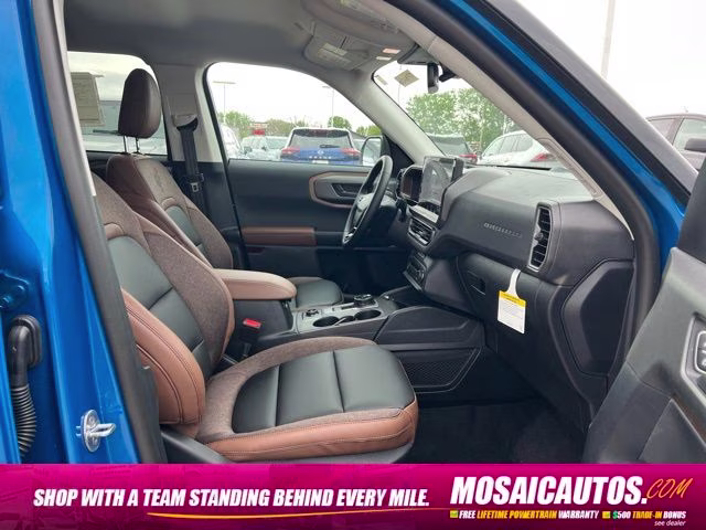 2026 Velocity Blue Metallic Ford Bronco Sport Outer Banks 4X4 SUV