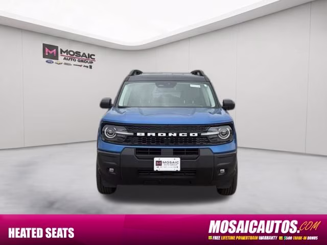2026 Velocity Blue Metallic Ford Bronco Sport Outer Banks 4X4 SUV
