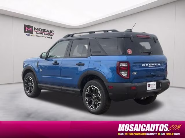 2026 Velocity Blue Metallic Ford Bronco Sport Outer Banks 4X4 SUV