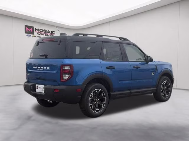 2026 Velocity Blue Metallic Ford Bronco Sport Outer Banks 4X4 SUV