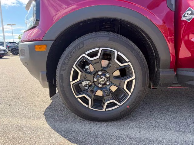 2026 Ruby Red Metallic Tinted Clearcoat Ford Bronco Sport Outer Banks 4X4 SUV