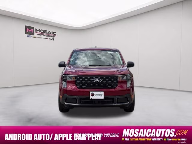 2026 Ruby Red Metallic Tinted Clearcoat Ford Maverick XLT AWD Truck