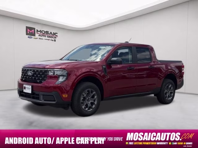 2026 Ruby Red Metallic Tinted Clearcoat Ford Maverick XLT AWD Truck