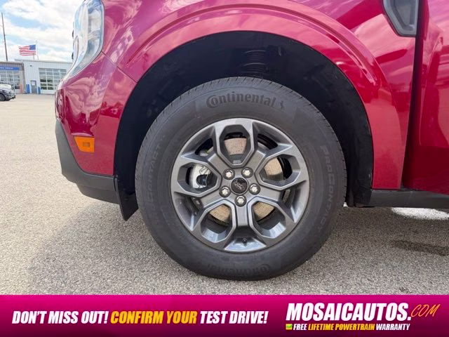 2026 Ruby Red Metallic Tinted Clearcoat Ford Maverick XLT AWD Truck