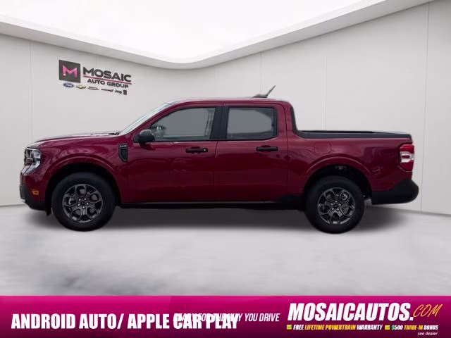 2026 Ruby Red Metallic Tinted Clearcoat Ford Maverick XLT AWD Truck