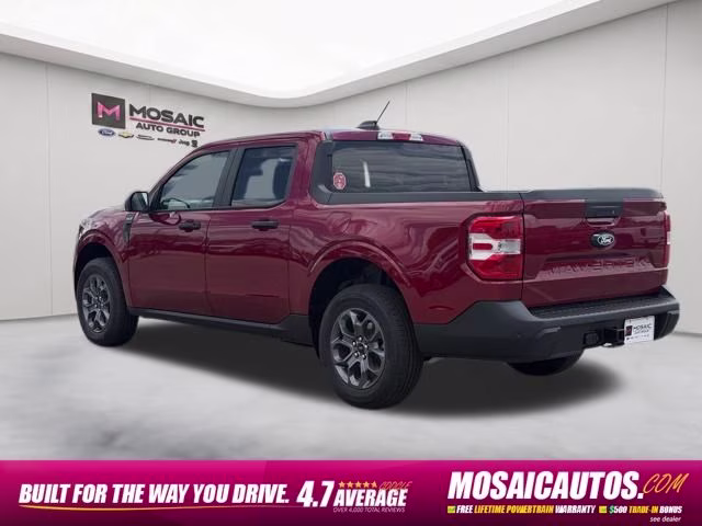 2026 Ruby Red Metallic Tinted Clearcoat Ford Maverick XLT AWD Truck