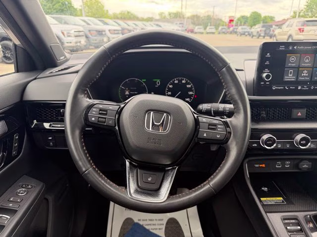 2023 Silver Honda CR-V Hybrid Sport Touring AWD SUV