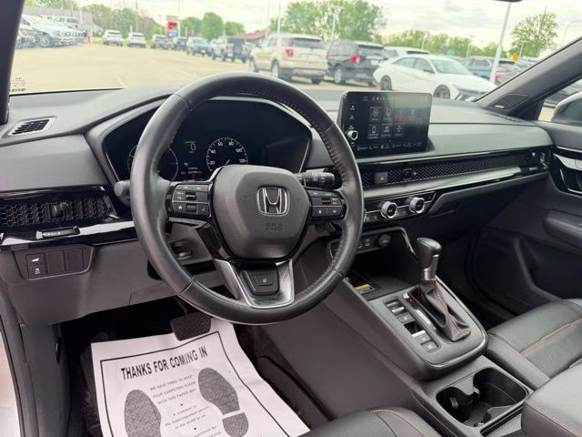 2023 Silver Honda CR-V Hybrid Sport Touring AWD SUV