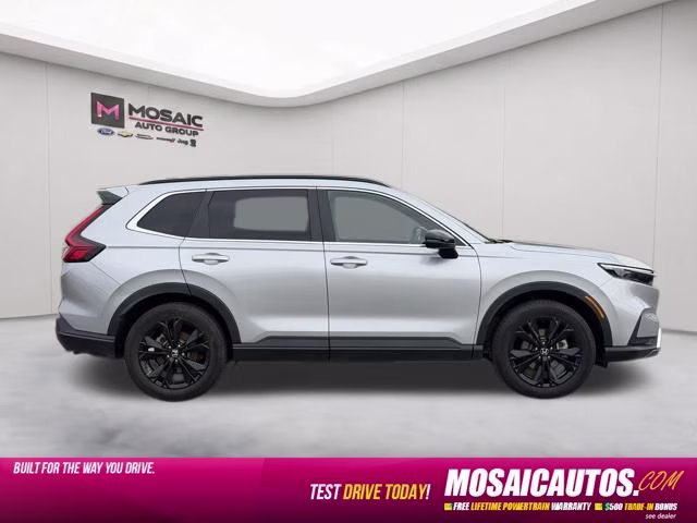 2023 Silver Honda CR-V Hybrid Sport Touring AWD SUV