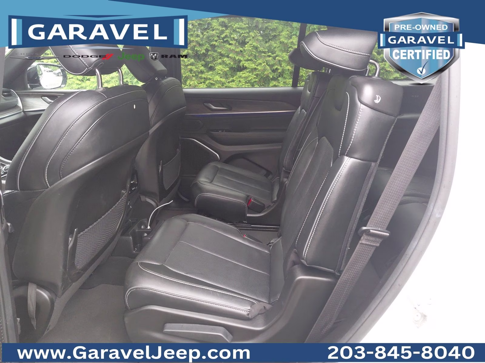 2023 Bright White Clearcoat Jeep Grand Cherokee L Overland 4X4 SUV