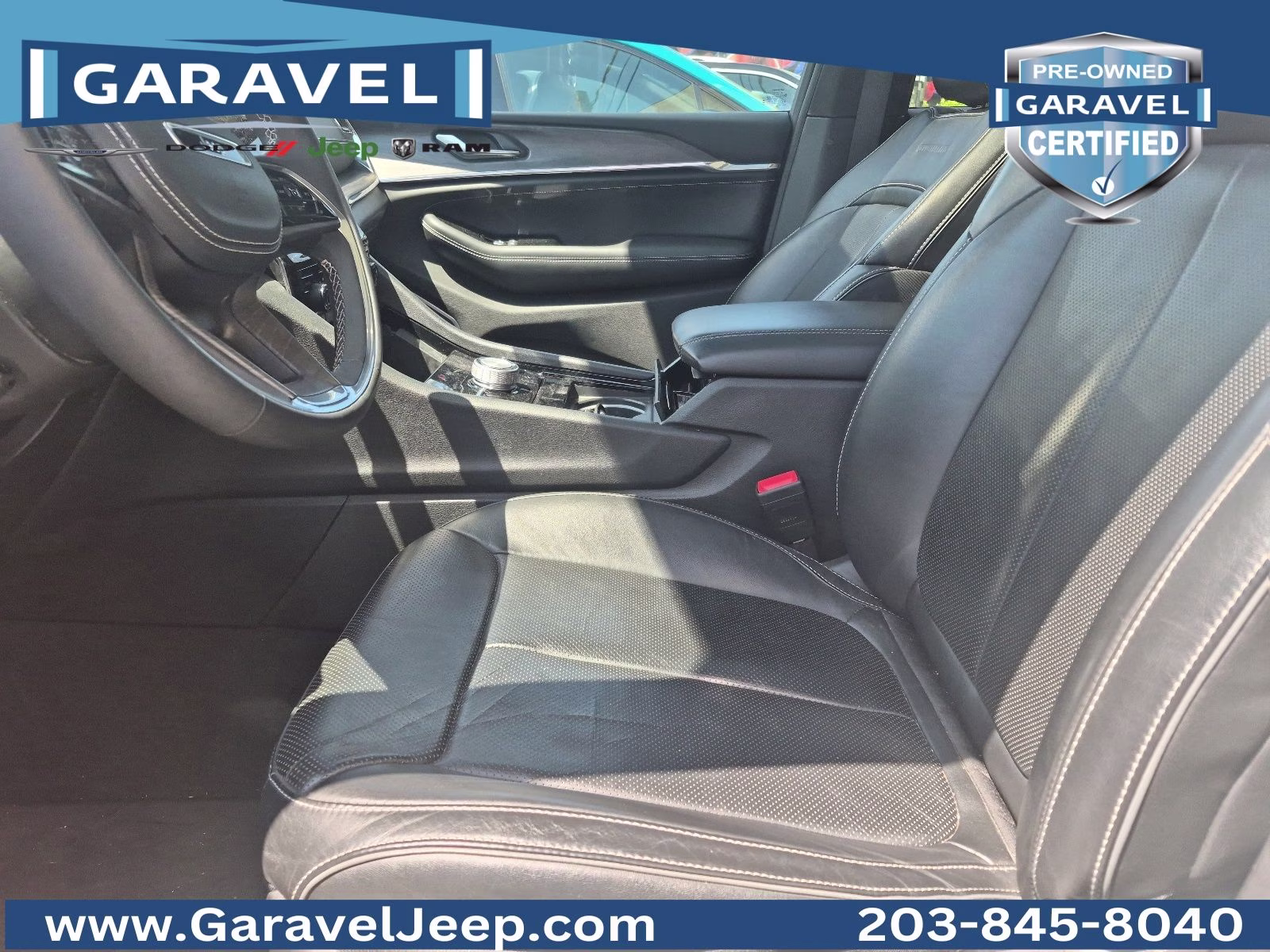 2023 Bright White Clearcoat Jeep Grand Cherokee L Overland 4X4 SUV