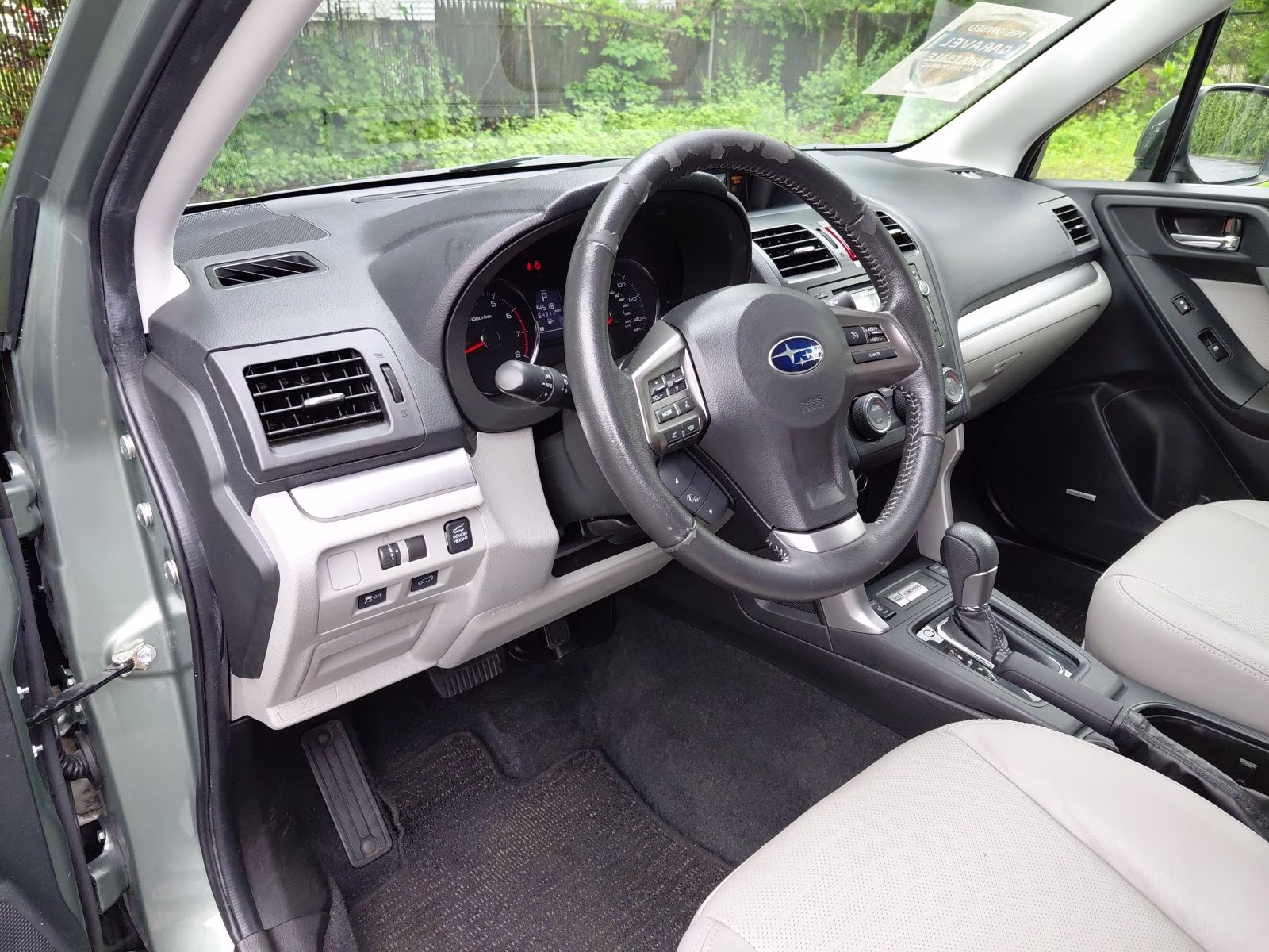 2015 Jasmine Green Metallic Subaru Forester 2.5i Touring AWD SUV
