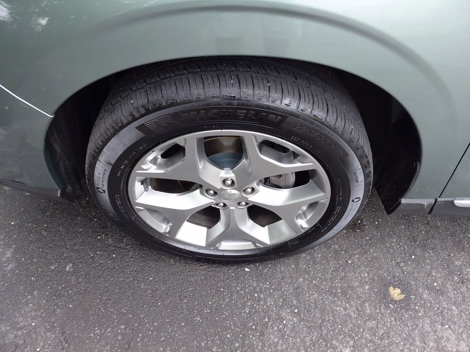 2015 Jasmine Green Metallic Subaru Forester 2.5i Touring AWD SUV