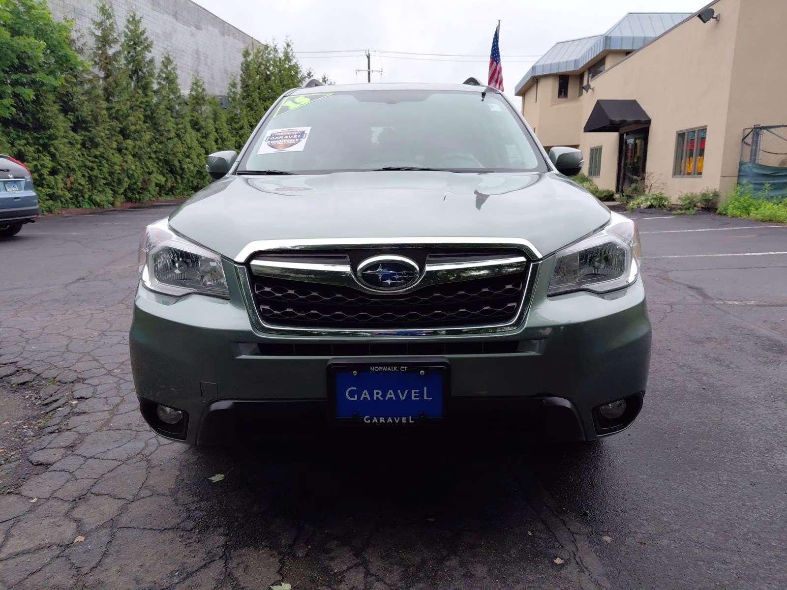 2015 Jasmine Green Metallic Subaru Forester 2.5i Touring AWD SUV