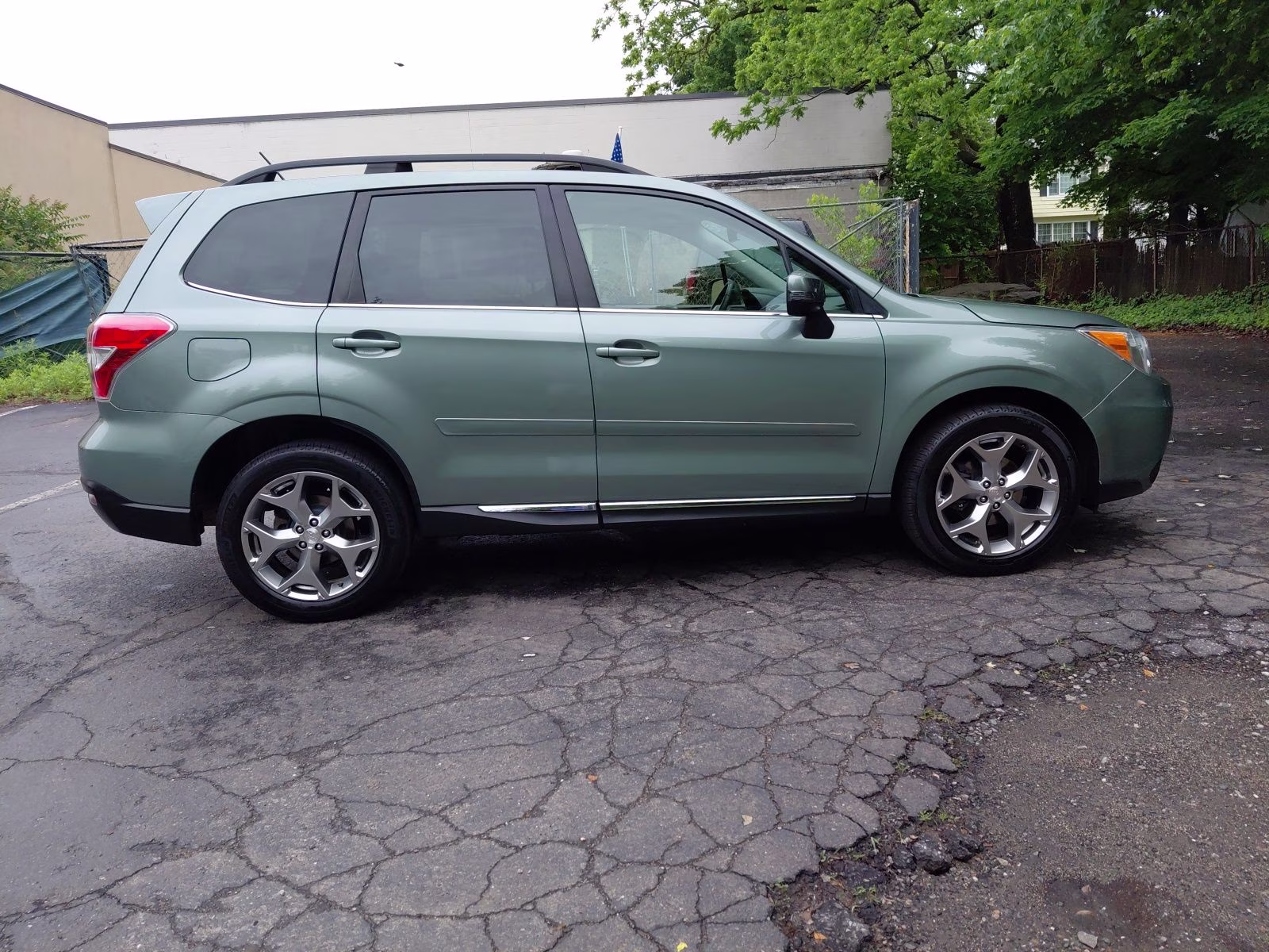 2015 Jasmine Green Metallic Subaru Forester 2.5i Touring AWD SUV