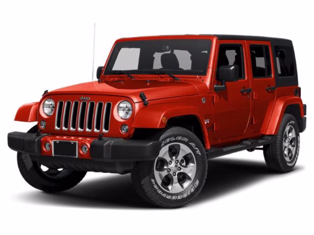 2015 Sunset Orange Pearlcoat Jeep Wrangler Sahara 4X4 SUV