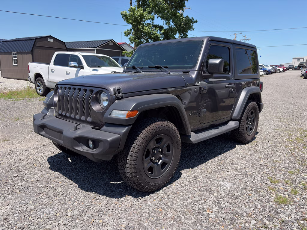 2023 Granite Crystal Metallic Clearcoat Jeep Wrangler Sport 4X4 SUV
