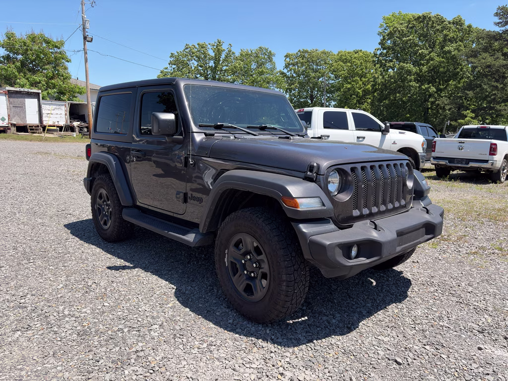 2023 Granite Crystal Metallic Clearcoat Jeep Wrangler Sport 4X4 SUV