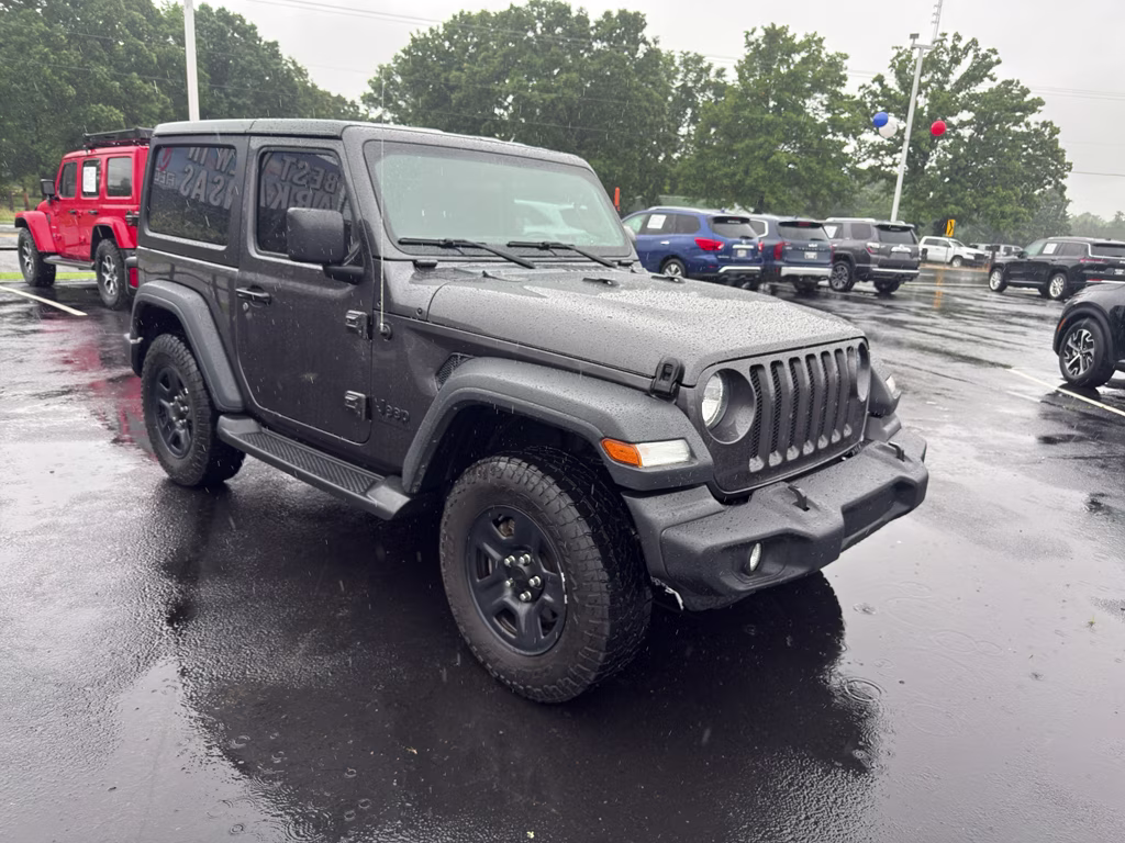 2023 Granite Crystal Metallic Clearcoat Jeep Wrangler Sport 4X4 SUV