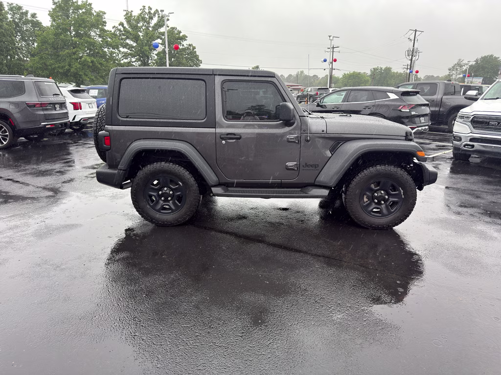 2023 Granite Crystal Metallic Clearcoat Jeep Wrangler Sport 4X4 SUV