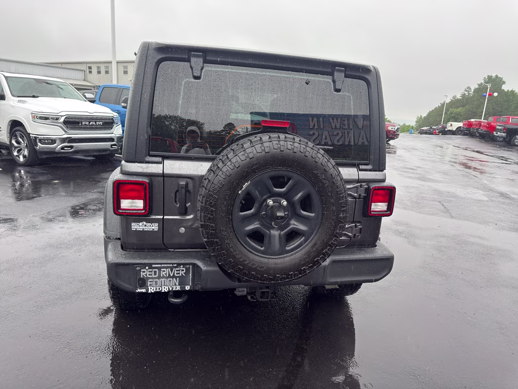 2023 Granite Crystal Metallic Clearcoat Jeep Wrangler Sport 4X4 SUV