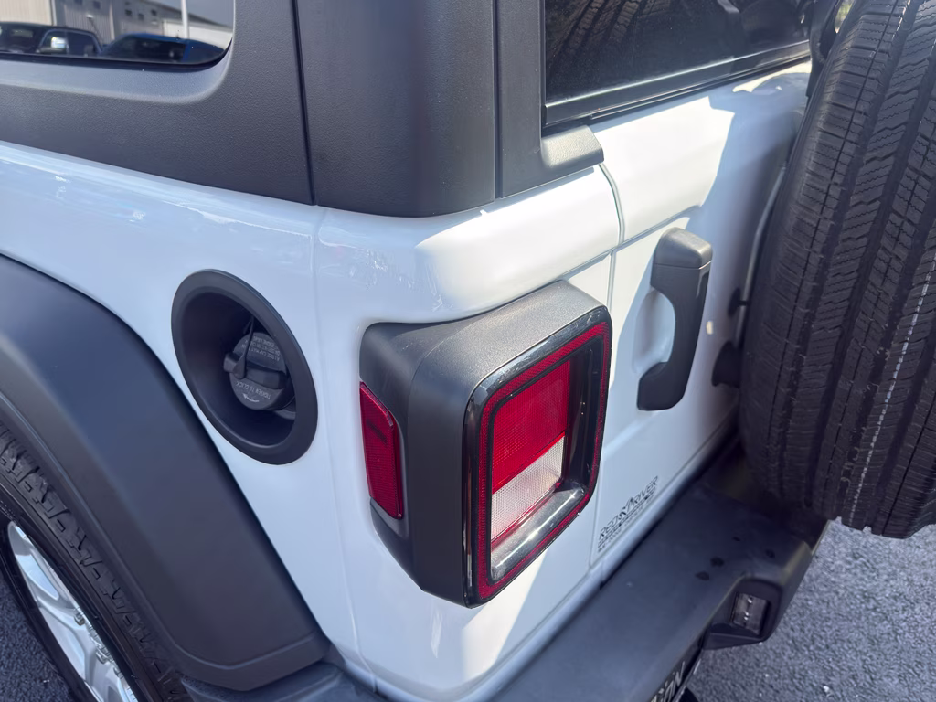 2022 Bright White Clearcoat Jeep Wrangler Unlimited Sport S 4X4 SUV