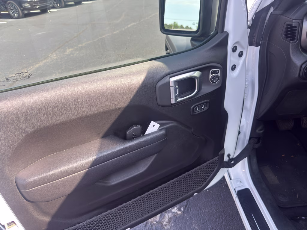 2022 Bright White Clearcoat Jeep Wrangler Unlimited Sport S 4X4 SUV