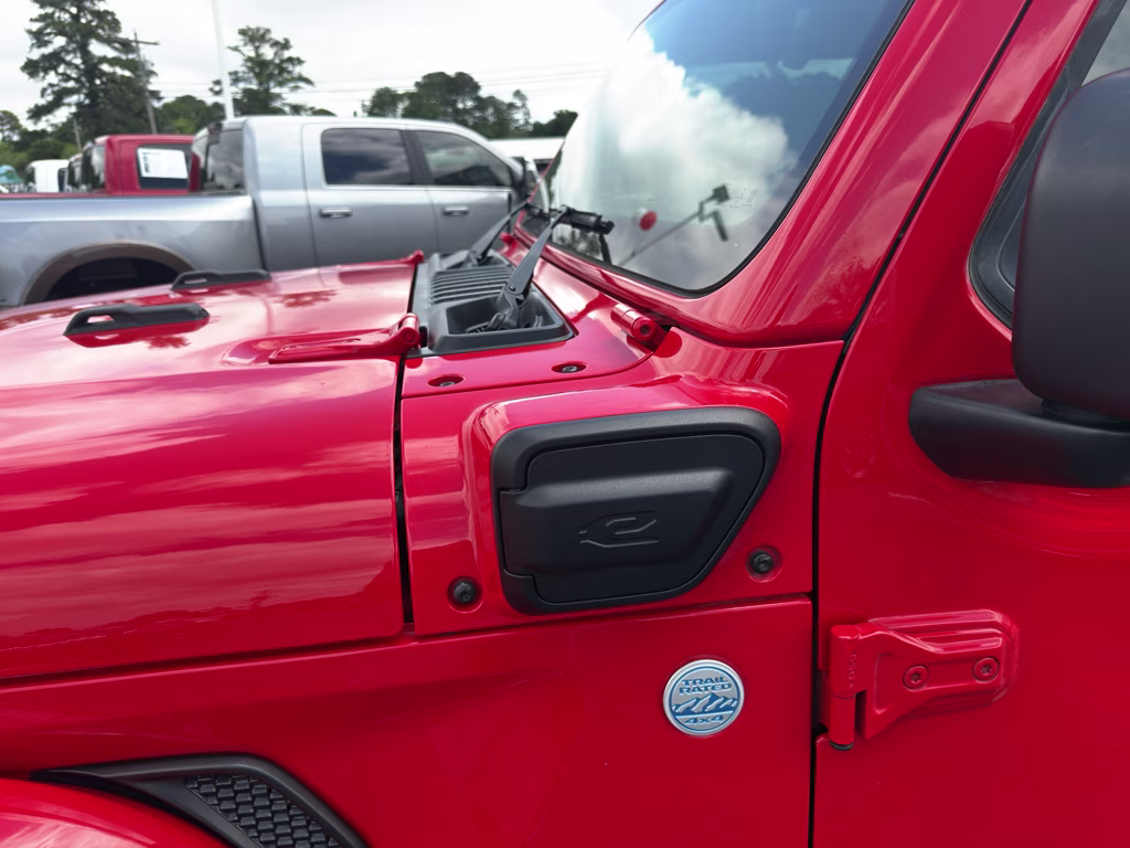 2021 Firecracker Red Clearcoat Jeep Wrangler 4xe Unlimited Sahara 4X4 SUV