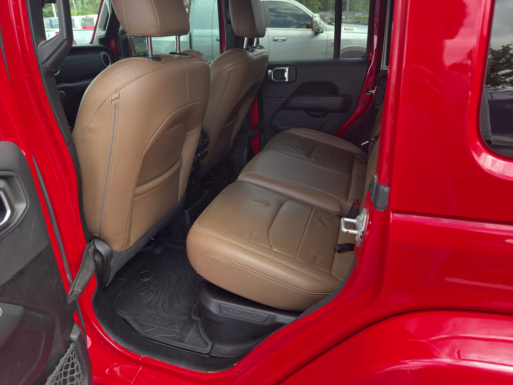2021 Firecracker Red Clearcoat Jeep Wrangler 4xe Unlimited Sahara 4X4 SUV